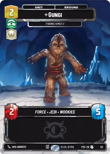 Gungi - Finding Himself (121), Sector and Regional Promos: Season 1 — Star Wars card price