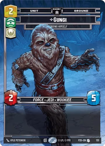 Gungi - Finding Himself (133) (133), Sector and Regional Promos: Season 1 — Star Wars card price