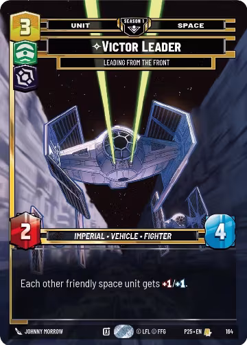 Victor Leader - Leading from the Front (164) (164), Sector and Regional Promos: Season 1 — Star Wars card price