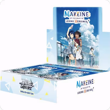 Makeine: Too Many Losing Heroines! Booster Box, Makeine: Too Many Losing Heroines! — Weiß Schwarz sealed product price
