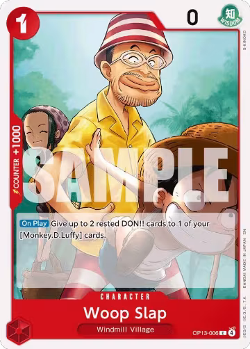 Woop Slap (OP13-006), Carrying On His Will — One Piece card price