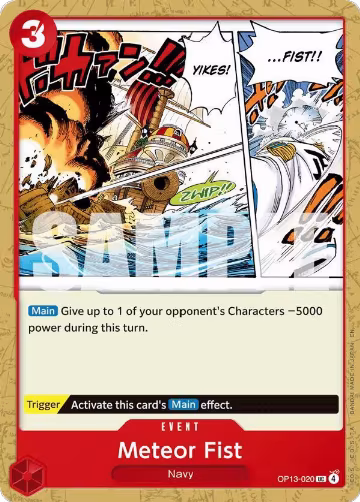 Meteor Fist (OP13-020), Carrying On His Will — One Piece card price