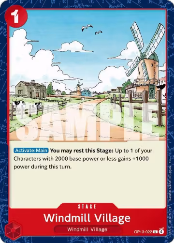 Windmill Village (OP13-022), Carrying On His Will — One Piece card price