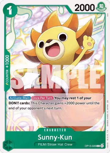 Sunny-Kun (OP13-026), Carrying On His Will — One Piece card price