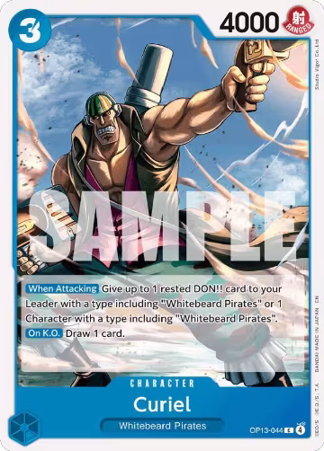 Curiel (OP13-044), Carrying On His Will — One Piece card price