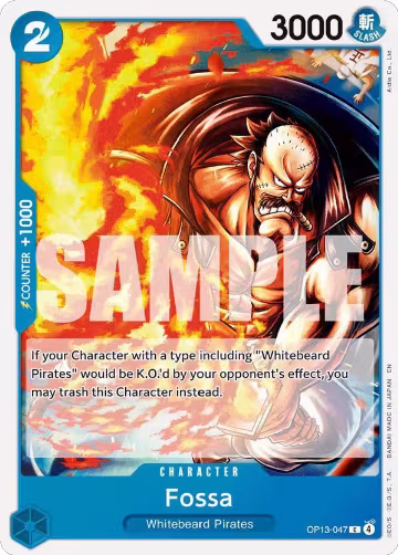 Fossa (OP13-047), Carrying On His Will — One Piece card price