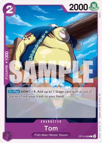 Tom (OP13-069), Carrying On His Will — One Piece card price