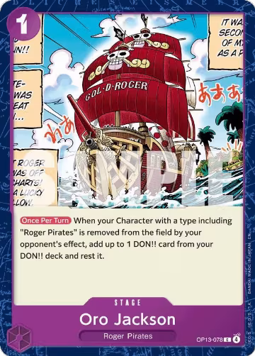 Oro Jackson (OP13-078), Carrying On His Will — One Piece card price