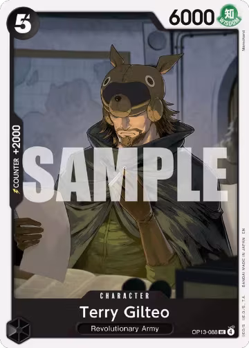 Terry Gilteo (OP13-088), Carrying On His Will — One Piece card price