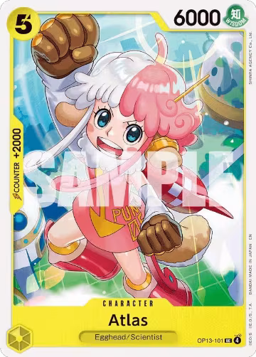 Atlas (OP13-101), Carrying On His Will — One Piece card price
