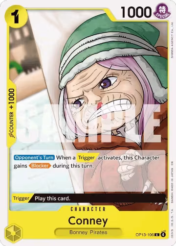 Conney (OP13-106), Carrying On His Will — One Piece card price