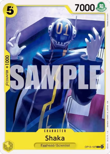 Shaka (OP13-107), Carrying On His Will — One Piece card price