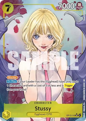 Stussy (Alternate Art) (OP13-110), Carrying On His Will — One Piece card price