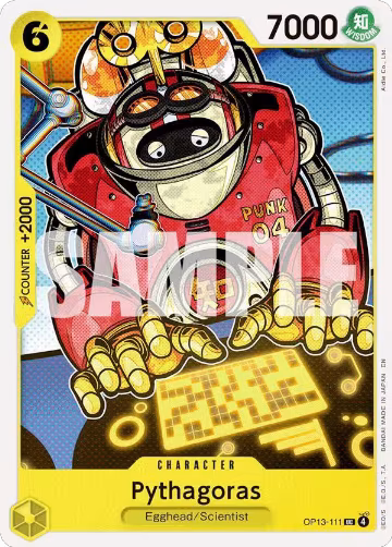 Pythagoras (OP13-111), Carrying On His Will — One Piece card price