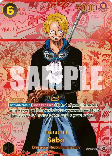 Sabo (120) (Red Super Alternate Art) (OP13-120) — card price