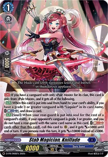 Stab Magician, Knilfade (D-PR/908EN), D Promo Cards — Vanguard card price