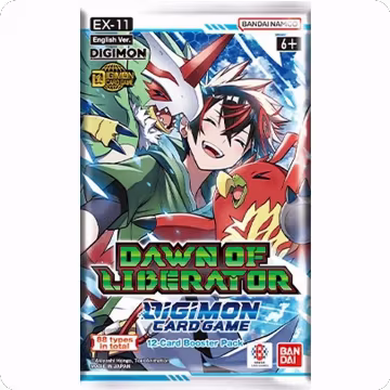 Dawn of Liberator Booster Pack, Dawn of Liberator — Digimon sealed product price