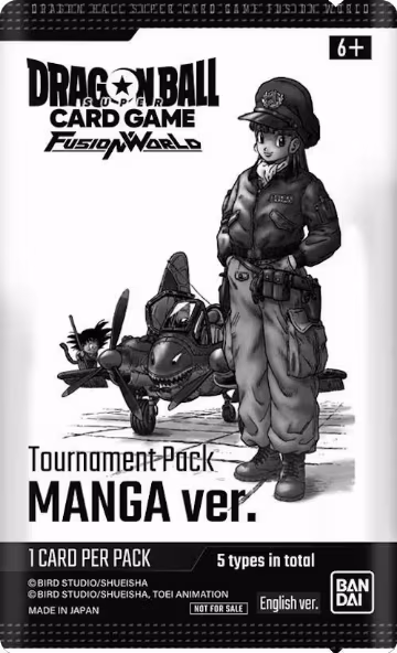 Tournament Pack MANGA ver., Tournament and Championship Promos — DB Fusion sealed product price