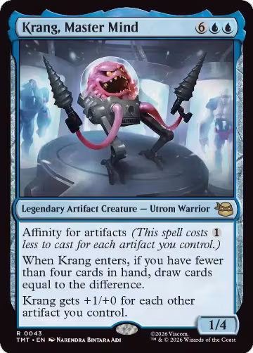 Krang, Master Mind (43), Teenage Mutant Ninja Turtles — Magic card price