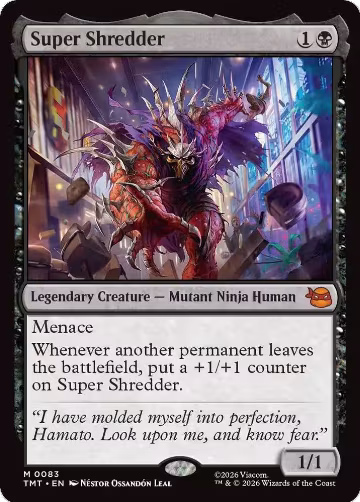 Super Shredder (83), Teenage Mutant Ninja Turtles — Magic card price