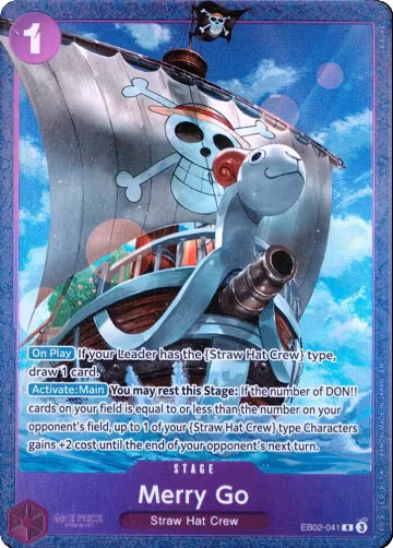 Merry Go (Premium Card Collection -Best Selection Vol. 5-) (EB02-041), One Piece Promotion Cards — One Piece card price