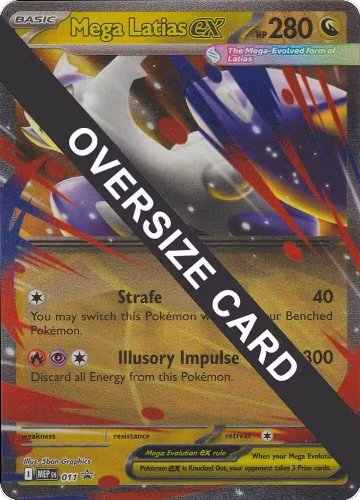 Mega Latias ex - 011 (011), Jumbo Cards — Pokémon card price