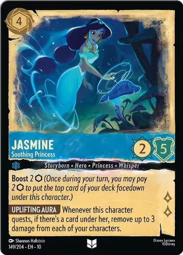 Jasmine - Soothing Princess (149/204), Whispers in the Well — Lorcana card price