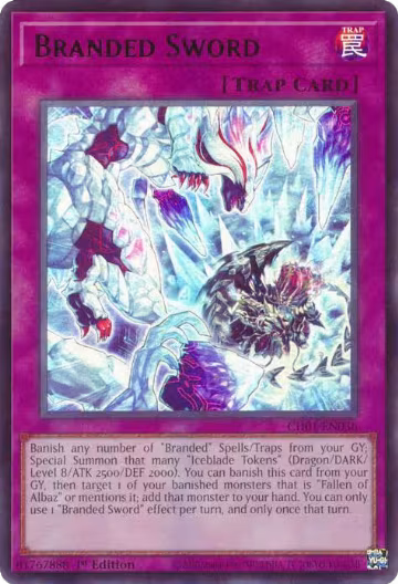 Branded Sword (CH01-EN036), THE CHRONICLES DECK: The Fallen & The Virtuous (All-Foil Edition) — Yu-Gi-Oh! card price