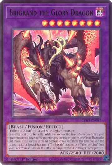 Brigrand the Glory Dragon (CH01-EN047), THE CHRONICLES DECK: The Fallen & The Virtuous (All-Foil Edition) — Yu-Gi-Oh! card price