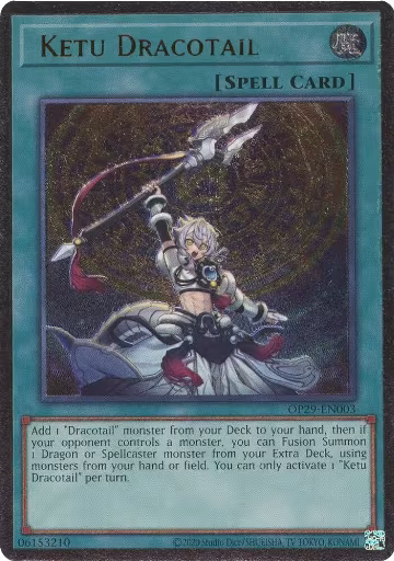 Ketu Dracotail (OP29-EN003) — card price