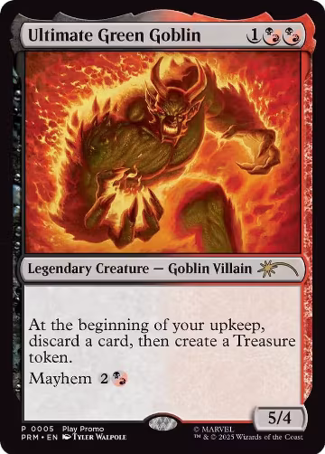 Ultimate Green Goblin (5), Play Promos — Magic card price