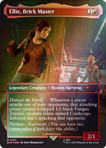 Ellie, Brick Master (Rainbow Foil) (2197), Secret Lair Drop Series — Magic card price