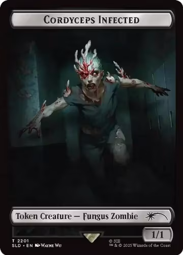 Cordyceps Infected Token (2201) (2201), Secret Lair Drop Series — Magic card price