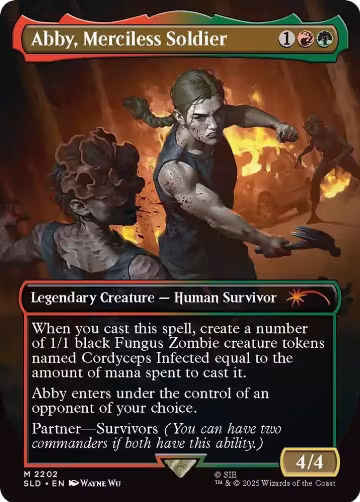 Abby, Merciless Soldier (2202), Secret Lair Drop Series — Magic card price