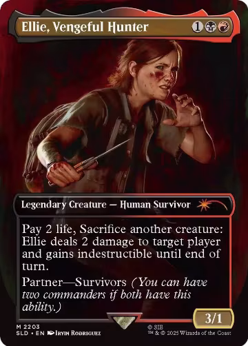 Ellie, Vengeful Hunter (2203), Secret Lair Drop Series — Magic card price