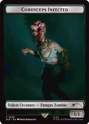 Cordyceps Infected Token (2206) (2206), Secret Lair Drop Series — Magic card price