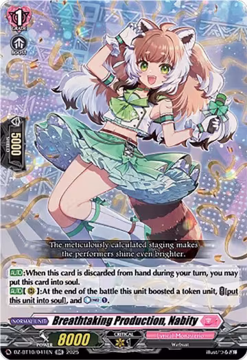 Breathtaking Production, Nabity (DZ-BT10/041EN), DZ-BT10: Dragonsoul Resonance — Vanguard card price