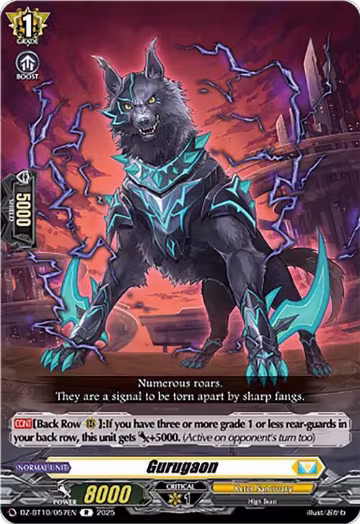 Gurugaon (DZ-BT10/057EN), DZ-BT10: Dragonsoul Resonance — Vanguard card price