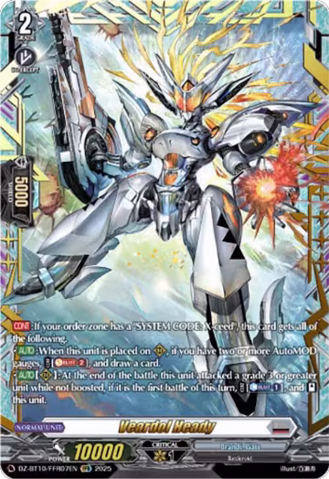 Veardol Heady (FFR) (DZ-BT10/FFR07EN), DZ-BT10: Dragonsoul Resonance — Vanguard card price