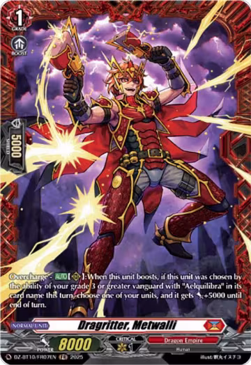 Dragritter, Metwalli (FR) (DZ-BT10/FR07EN), DZ-BT10: Dragonsoul Resonance — Vanguard card price