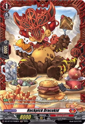 Rockpick Dracokid (FR) (DZ-BT10/FR08EN), DZ-BT10: Dragonsoul Resonance — Vanguard card price