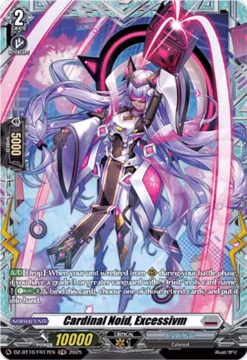 Cardinal Noid, Excessivm (FR) (DZ-BT10/FR17EN), DZ-BT10: Dragonsoul Resonance — Vanguard card price