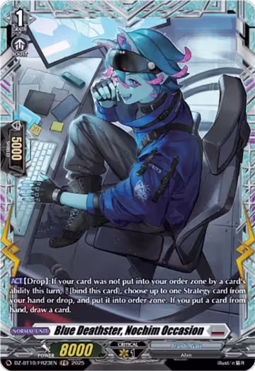 Blue Deathster, Nochim Occasion (FR) (DZ-BT10/FR23EN), DZ-BT10: Dragonsoul Resonance — Vanguard card price