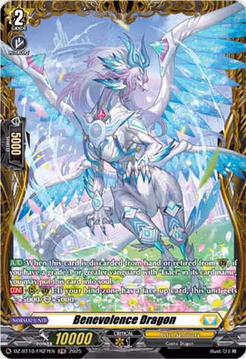 Benevolence Dragon (FR) (DZ-BT10/FR27EN), DZ-BT10: Dragonsoul Resonance — Vanguard card price