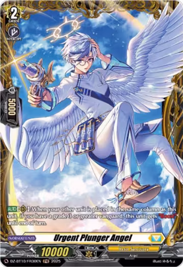 Urgent Plunger Angel (FR) (DZ-BT10/FR30EN), DZ-BT10: Dragonsoul Resonance — Vanguard card price