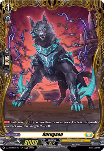 Gurugaon (FR) (DZ-BT10/FR31EN), DZ-BT10: Dragonsoul Resonance — Vanguard card price