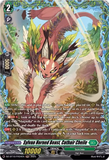 Sylvan Horned Beast, Cathair Cheile (FR) (DZ-BT10/FR34EN), DZ-BT10: Dragonsoul Resonance — Vanguard card price