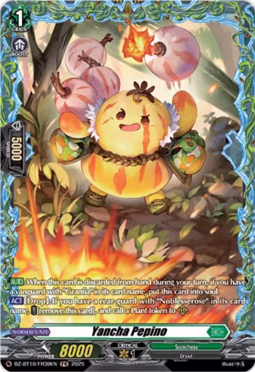 Yancha Pepino (FR) (DZ-BT10/FR39EN), DZ-BT10: Dragonsoul Resonance — Vanguard card price