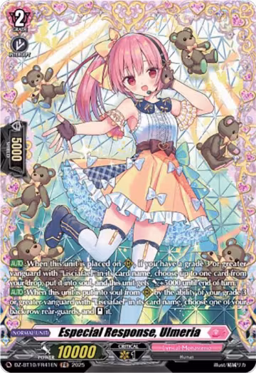 Especial Response, Ulmeria (FR) (DZ-BT10/FR41EN), DZ-BT10: Dragonsoul Resonance — Vanguard card price