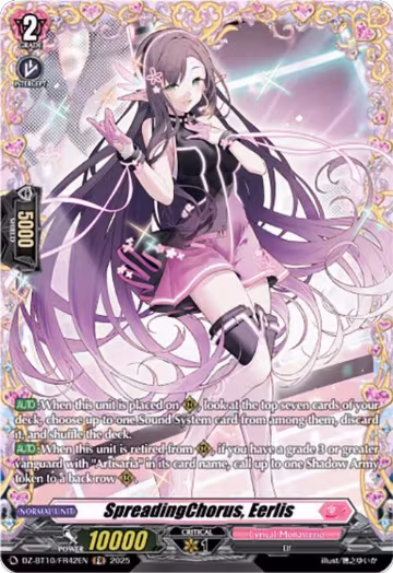 SpreadingChorus, Eerlis (FR) (DZ-BT10/FR42EN), DZ-BT10: Dragonsoul Resonance — Vanguard card price
